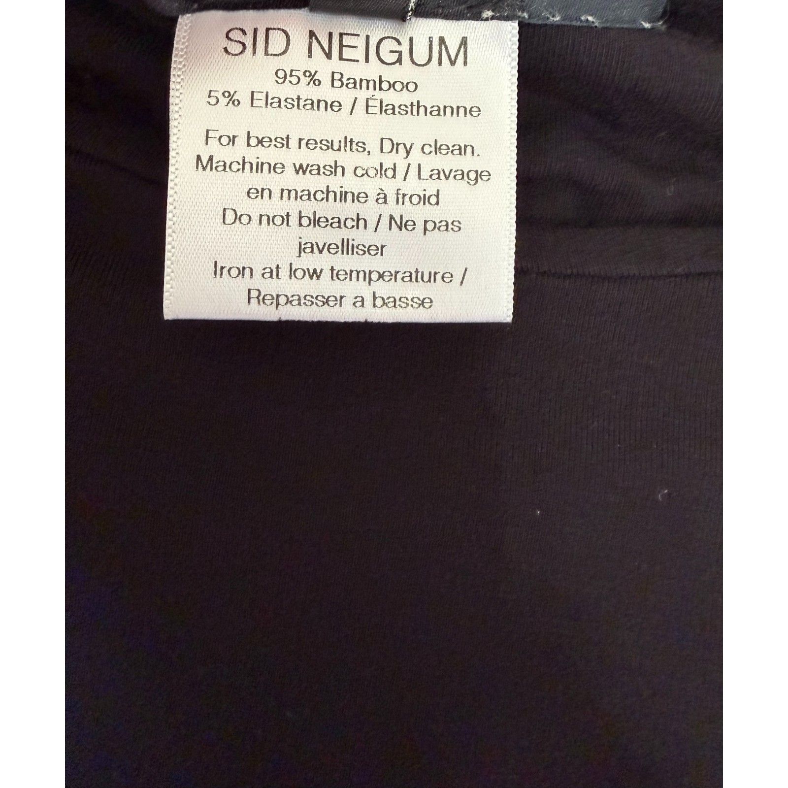 Sid Neigum Black Side Cutout Off Shoulder Dress Large — image 7 of 8